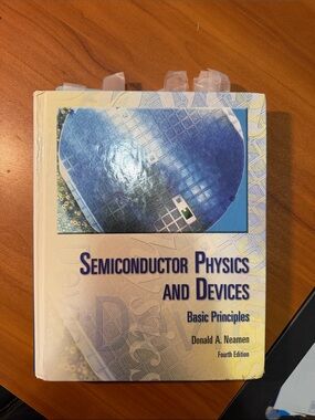 Semiconductor Physics and Devices - Blue/White Textbook